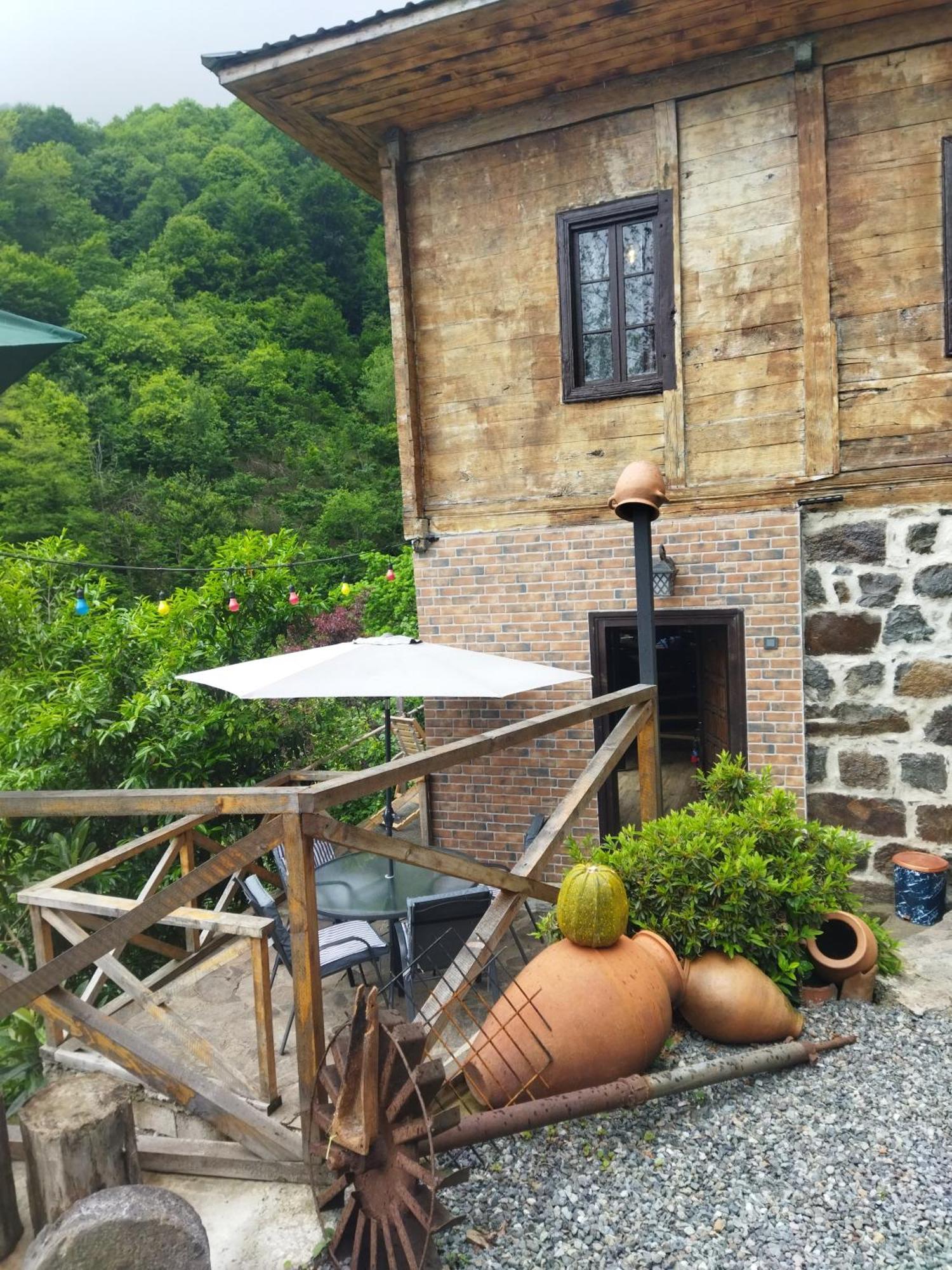 Odahouse. Fireplace And Spring Water. Батуми Экстерьер фото